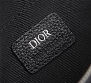  Dior Saddle Soft Bag Beige and Black 24cm - 4