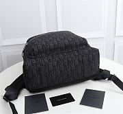 Dior Oblique Backpack Black 30x 42x 15 - 4