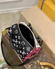 Louis Vuitton Speedy Black and white 20cm - 2