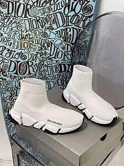 Balenciaga Speed Trainer White Sneaker - 2