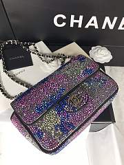 Chanel Swarovski Crystal Flap Bag 20cm - 5