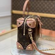 Louis Vuitton Petite Malle Souple Bag In Pink 20cm  - 3