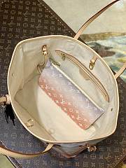 Louis Vuitton Neverfull LV in Pink Yelow 32cm - 2