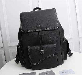 Dior Saddle backpack Full Black 41.5cm
