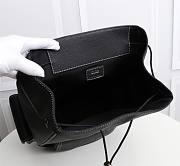 Dior Saddle backpack Full Black 41.5cm - 6