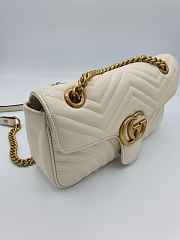 Gucci Marmont Matelassé leather White 26cm - 4
