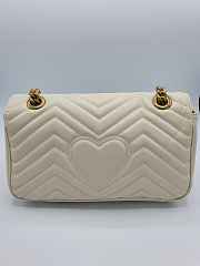 Gucci Marmont Matelassé leather White 26cm - 3