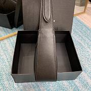 YSL Black Smooth Leather Shoulder Bag 23cm - 4