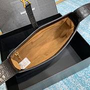 YSL Crocodile Shoulder Bag 23cm - 4