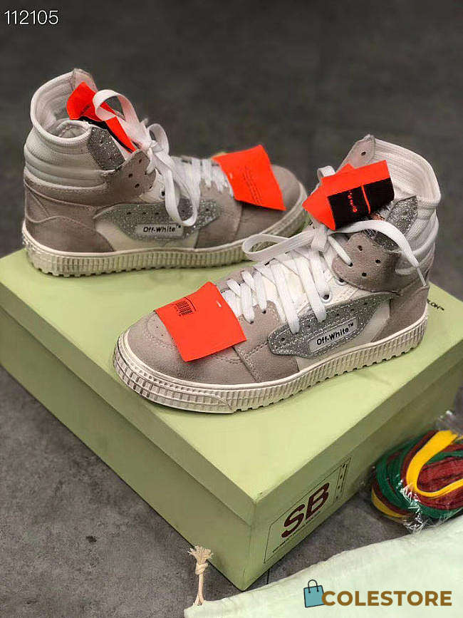 OFF-WHITE High White Grey - 1