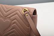 Gucci GG Marmont Matelassé Shoulder Bag Pink 26cm - 6