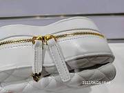 Chanel 22S Heart Bag In White AS2061 Size 20×17×6.5cm - 2