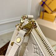 Louis Vuitton Pouch On Strap Empreinte Leather White 19cm - 4