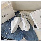 Alexander McQueen Oversized Blue Sneakers - 1