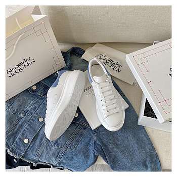 Alexander McQueen Oversized Blue Sneakers