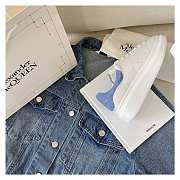 Alexander McQueen Oversized Blue Sneakers - 3
