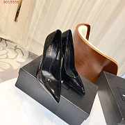 YSL Opyum Slingback Pumps Black Heels - 3
