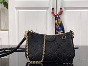 Louis Vuitton Pouch On Strap Empreinte Leather Black 19cm - 1