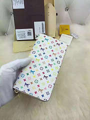 Louis Vuiiton Multicolore White Wallet 19cm - 6