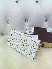Louis Vuiiton Multicolore White Wallet 19cm - 5