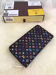 Louis Vuiiton Multicolore Black Wallet 19cm - 6