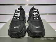 Balenciaga Triple S Black Sneakers - 1
