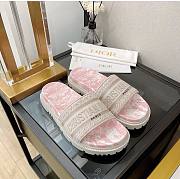 Christian Dior Pink Slippers - 6