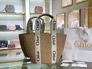 Chloe Beach And Straw Bag 28cm - 1