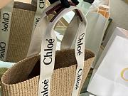 Chloe Beach And Straw Bag 28cm - 2