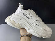 Balenciaga Triple S All White Sneakers - 6