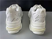 Balenciaga Triple S All White Sneakers - 3