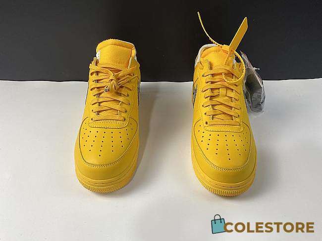 Nike Air Low OFF-WHITE University Gold Sneakers - 1
