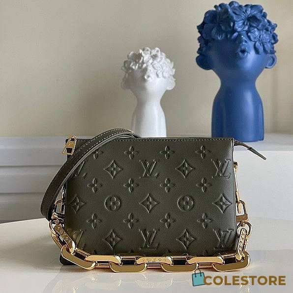 Louis Vuiiton BB Green Khaki Golden 20cm - 1