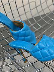 Bottega Veneta BV Lido Sandals Blue Slippers - 4