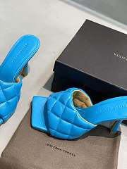 Bottega Veneta BV Lido Sandals Blue Slippers - 3