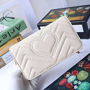 Gucci GG Marmont Mini Bag White 18cm - 3