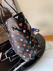 Louis Vuitton Game On Neverfull MM Black 31cm - 4