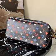 Louis Vuitton Game On Neverfull MM Black 31cm - 3
