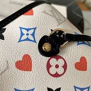 Louis Vuitton Game On Neverfull MM White 31cm - 2