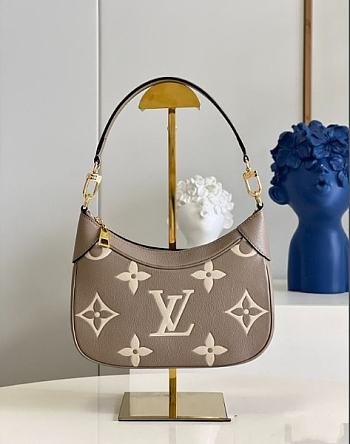 LV Bagatelle Bicolor Monogram Empreinte leather 22cm