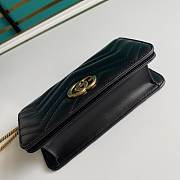 Gucci GG Marmont Mini Bag Black 18cm - 2