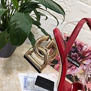 DG Pop Keira Sandals Red Heels - 6