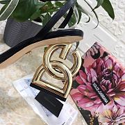 DG Pop Keira Sandals Black Heels - 4