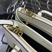 Prada Medium Galleria Saffiano White 1BA232 31cm - 6