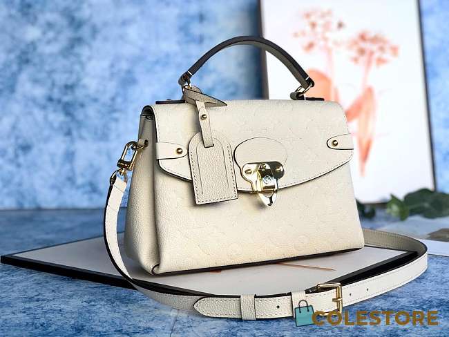 Louis Vuitton Georges BB Monogram Empreinte Leather White 27.5cm - 1
