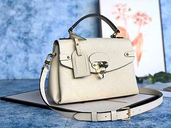 Louis Vuitton Georges BB Monogram Empreinte Leather White 27.5cm