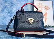Louis Vuitton Georges BB Monogram Empreinte Leather With Red Trim 27.5cm - 1