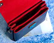 Louis Vuitton Georges BB Monogram Empreinte Leather With Red Trim 27.5cm - 2