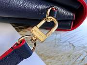Louis Vuitton Georges BB Monogram Empreinte Leather With Red Trim 27.5cm - 3