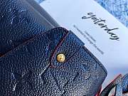 Louis Vuitton Georges BB Monogram Empreinte Leather With Red Trim 27.5cm - 5